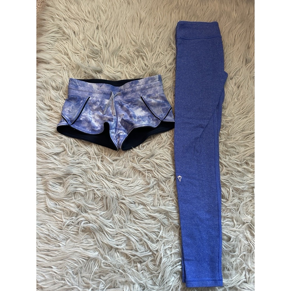 Ivivva Girls Icons Shorts And Legging Bundle